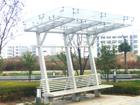 蘇州國(guó)際教育園景觀(guān)鋼構(gòu)2